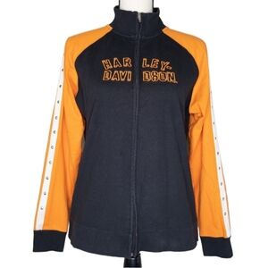 Harley Davidson Motorcycle Olympia, WA Zip-up Sweatshirt